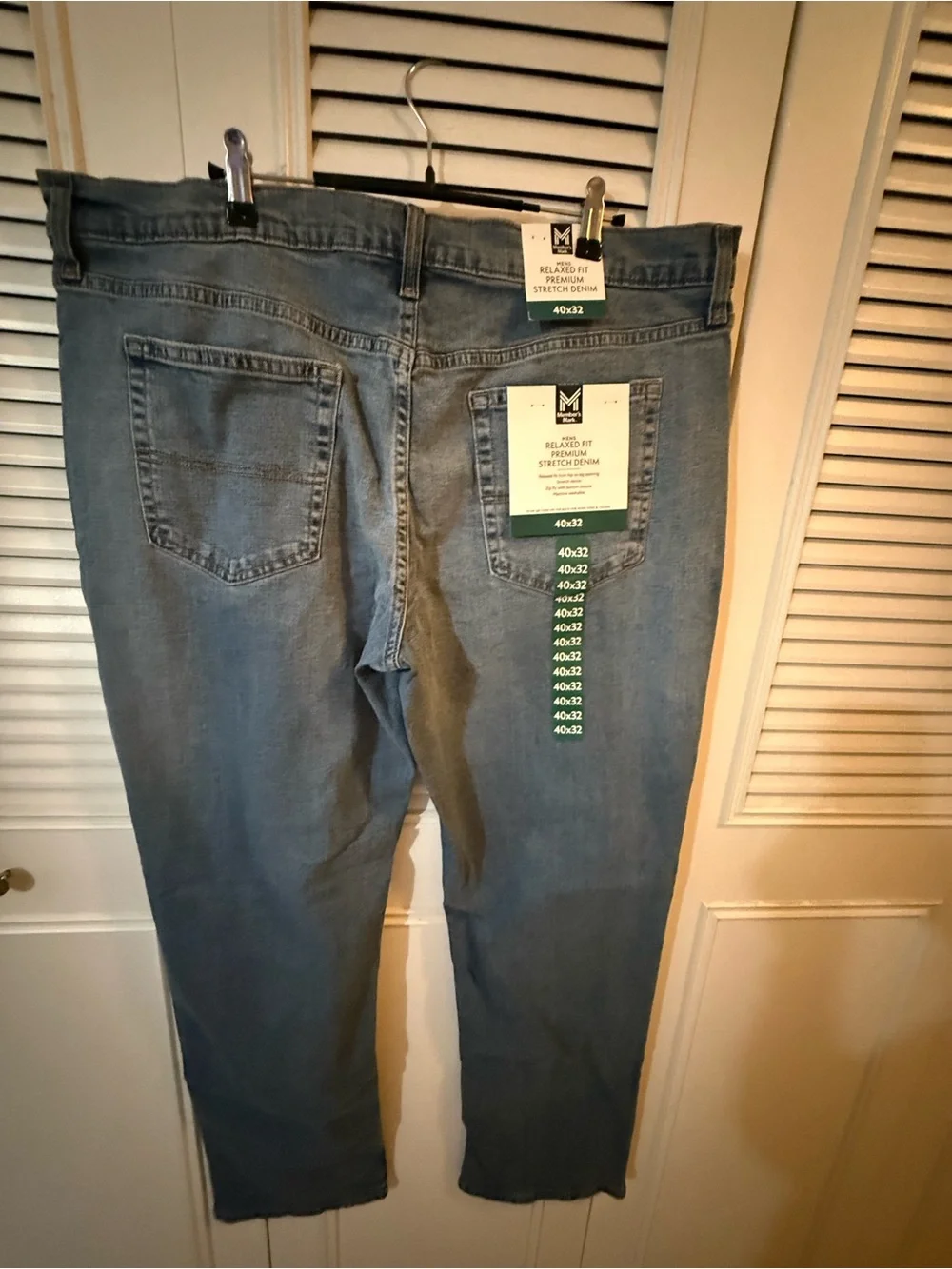 Member's Mark Men's Relaxed Fit Stretch Denim Jeans